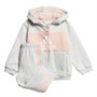 adidas Meisjes Infant 3-Stripes Logo Jogger Set Joggingpak Grijs
