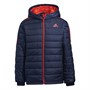 adidas Veste Puffer 3-Stripes Enfants Bleu
