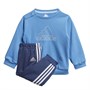 adidas Infant Must Haves 3-Stripes Logo Joggers Set Lucid Blue/White