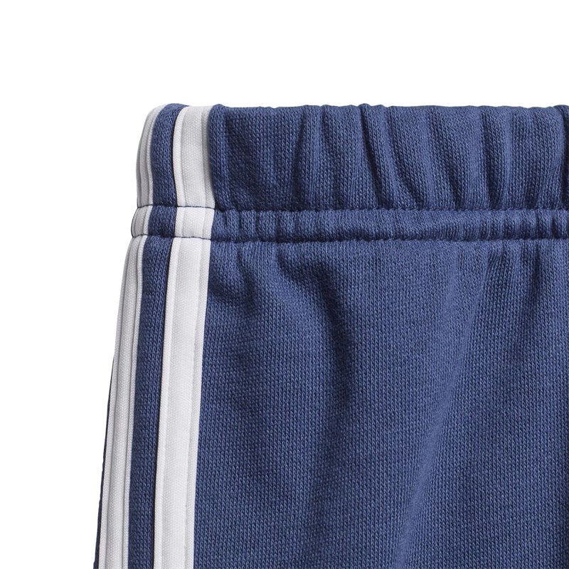 adidas Infant Must Haves 3-Stripes Logo Joggers Set Lucid Blue/White