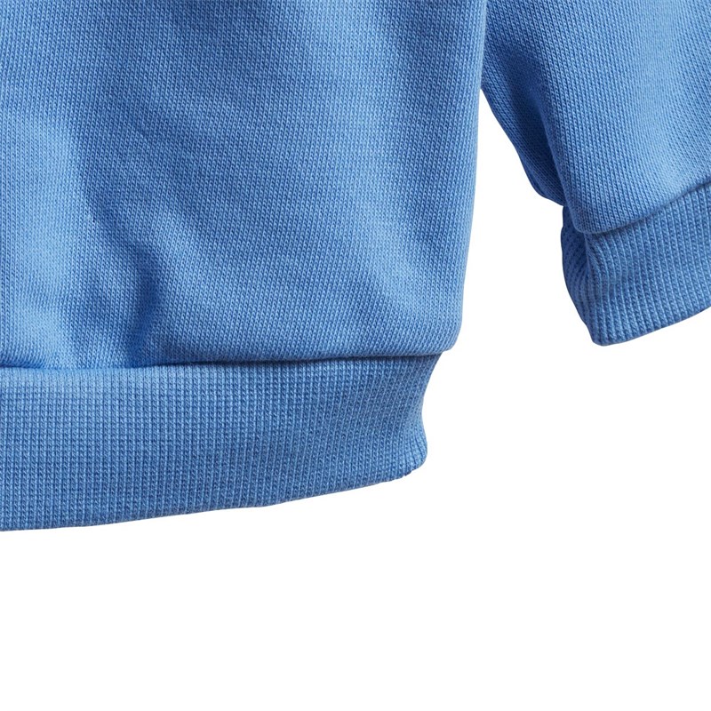 adidas Infant Must Haves 3-Stripes Logo Joggers Set Lucid Blue/White