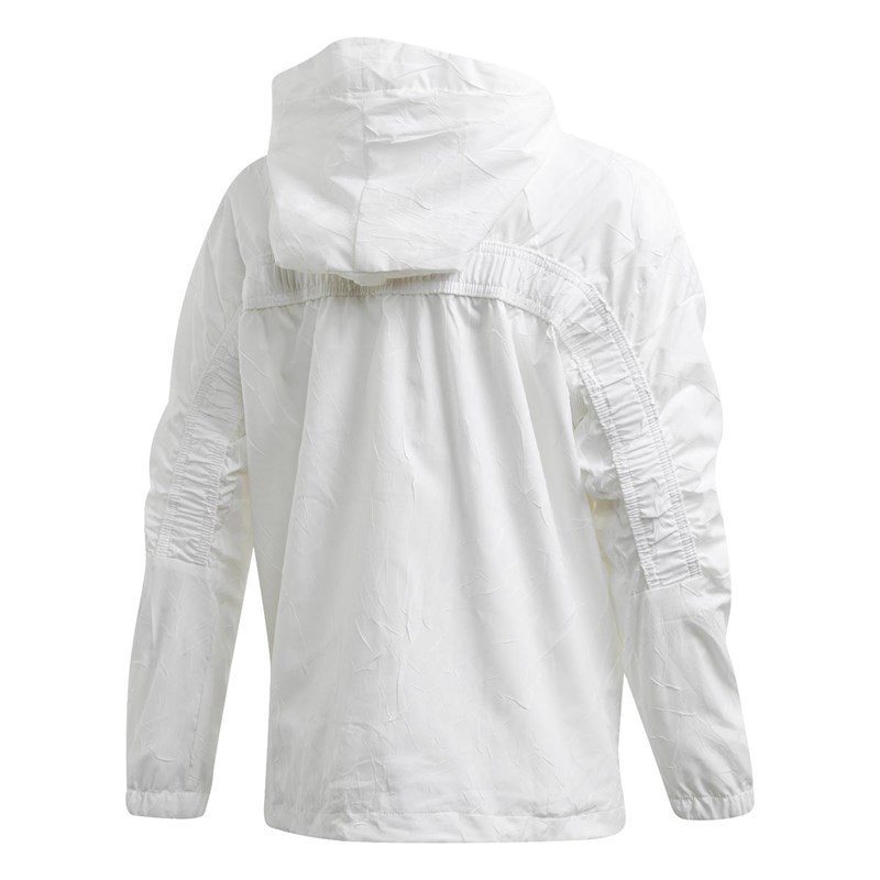 adidas Jungen W.N.D. Primeblue Performance Jacke Weiß