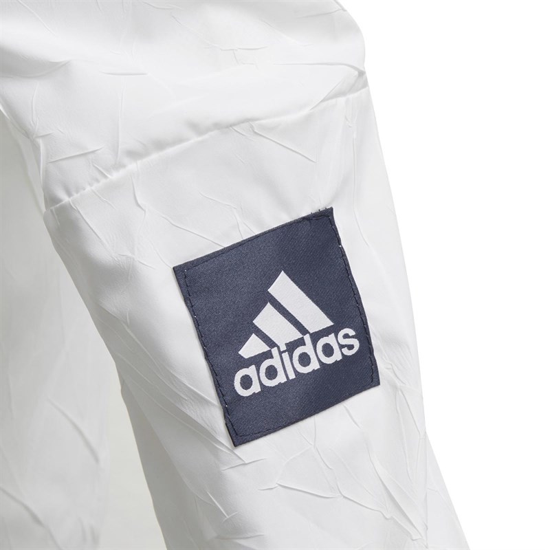 adidas Jungen W.N.D. Primeblue Performance Jacke Weiß