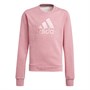 adidas Piger Badge Of Sport Sweatshirt Lyserød