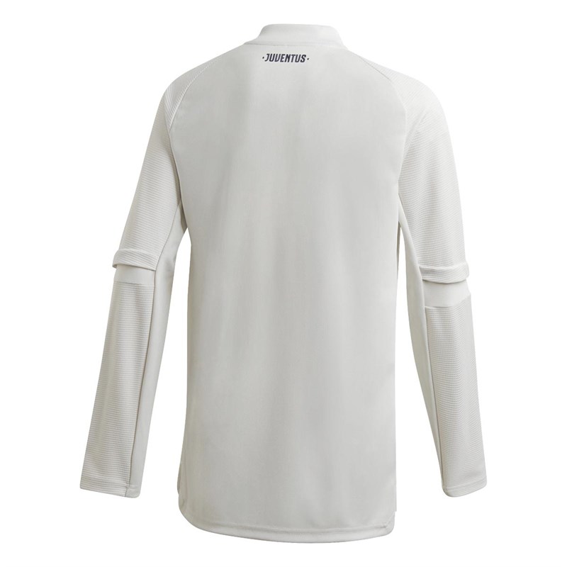 adidas Sweat JFC Juventus 1/2 Zip Garçon Blanc