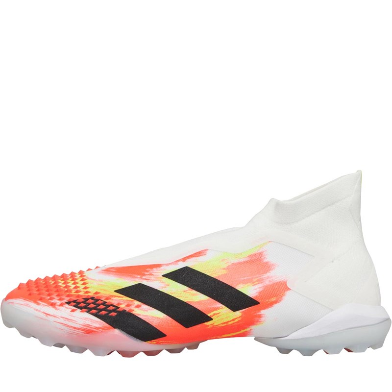 Buy adidas Mens Predator Mutator 20 TF Astro Football Boots Footwear White Core Black Pop