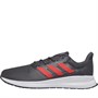 adidas Mens Runfalcon Trainers Grey Six/Scarlet/Footwear White