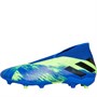adidas Męskie Nemeziz 19.3 less FG Firm Ground Buty Pilkarskie Niebieski