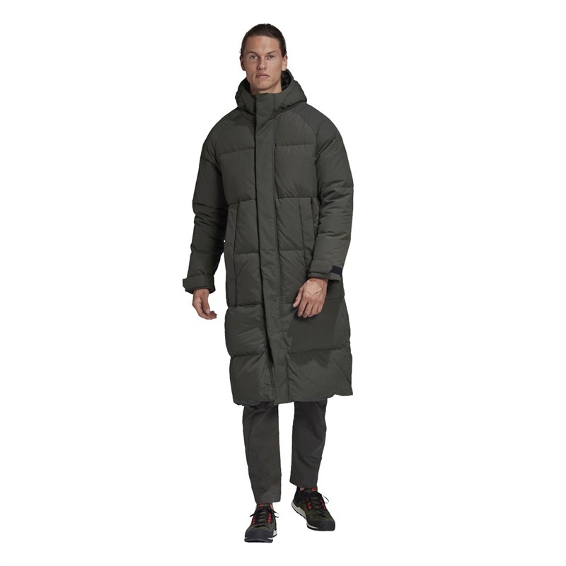 adidas Veste Primegreen Puffer Down Homme Vert