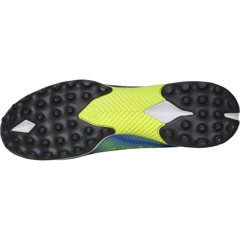 adidas Mens Nemeziz.3 TF Astro Football Boots Royal Blue/Footwear White/Solar Yellow