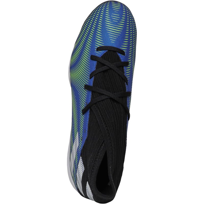 adidas Mens Nemeziz.3 TF Astro Football Boots Royal Blue/Footwear White/Solar Yellow