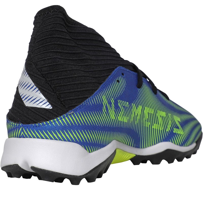 adidas Mens Nemeziz.3 TF Astro Football Boots Royal Blue/Footwear White/Solar Yellow