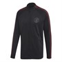 adidas Mens MUFC Manchester United Anthem Jacket Black/Real Red