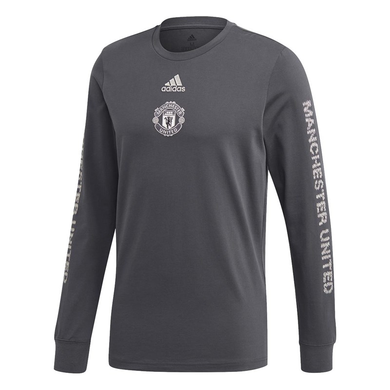 Buy adidas Mens MUFC Manchester United Seasonal Special Long-Sleeve Top ...