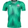 adidas Męskie LWA Legia Warszawa Home Sweter z Dzianiny Zielony