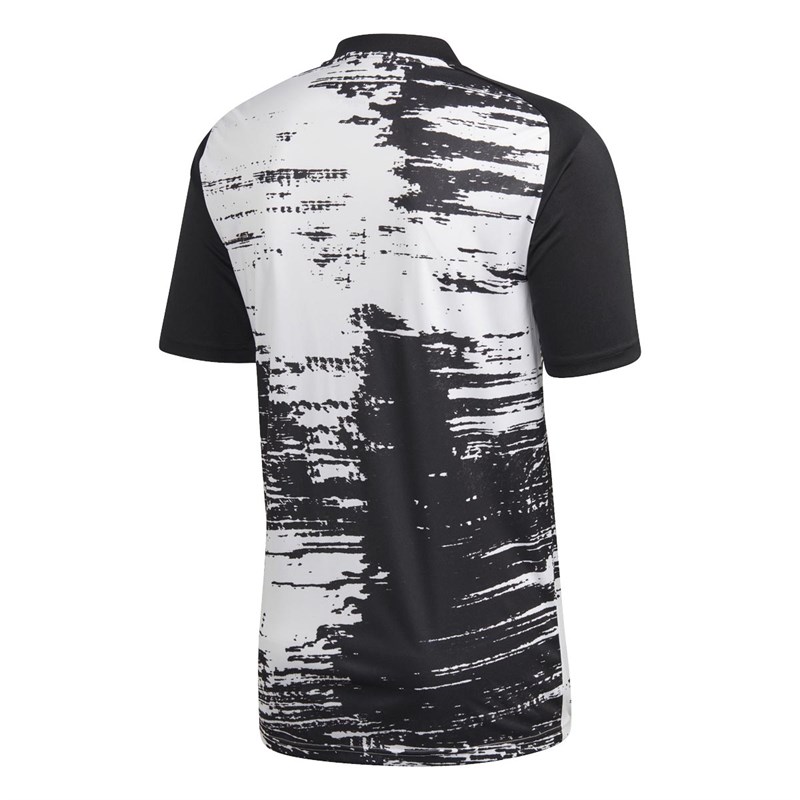 adidas Mens JFC Juventus Pre-Match Jersey White/Black