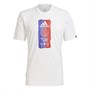 adidas Tee-Shirt Primeblue For The Oceans Icons Graphic Homme Blanc