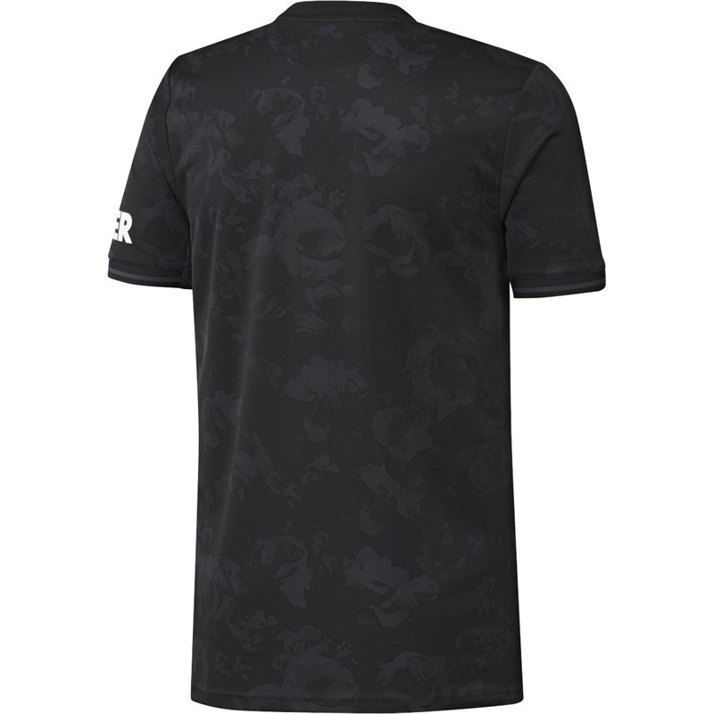 adidas Herren MUFC Manchester United Third T-Shirt Schwarz