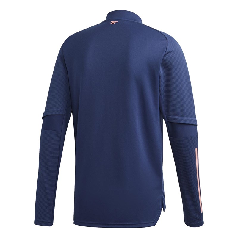 adidas Herren AFC Arsenal 1/2 zip Training Top Blau