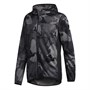 adidas Mens Continent Camo City Training Hoodie Grey Four