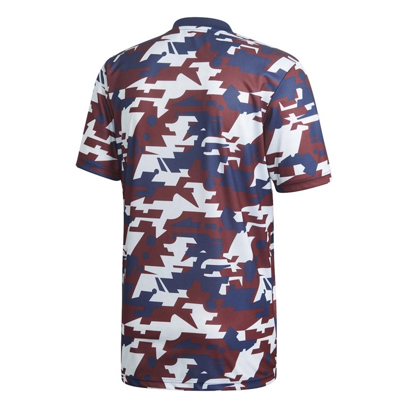 adidas Mens Tango Graphic Jersey Navy Blue/Sky Tint/Maroon