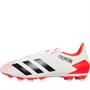 adidas Mens Predator 20.4 FXG Flexible Ground Football Boots Footwear White/Core Black/Pop