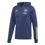 adidas Mens AFC ARsenal 1/2 Zip Training Hoodie Tech Indigo
