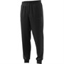 adidas Mens Essentials 3-Stripes Tapered Tricot Tracksuit Bottoms Black/Black