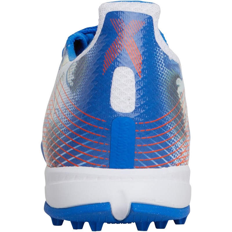 adidas Mens X Ghosted.3 TF Astro Football Boots Glow Blue/Footwear White/Solar Red