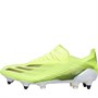 adidas Mens X Ghosted.1 SG Soft Ground Football Boots Solar Yellow/Core Black/Royal Blue