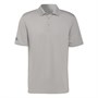 adidas Mens Performance Golf Polo Shirt Grey Three