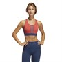 adidas Dames Don't Rest 3-Stripes Sport BH Rood