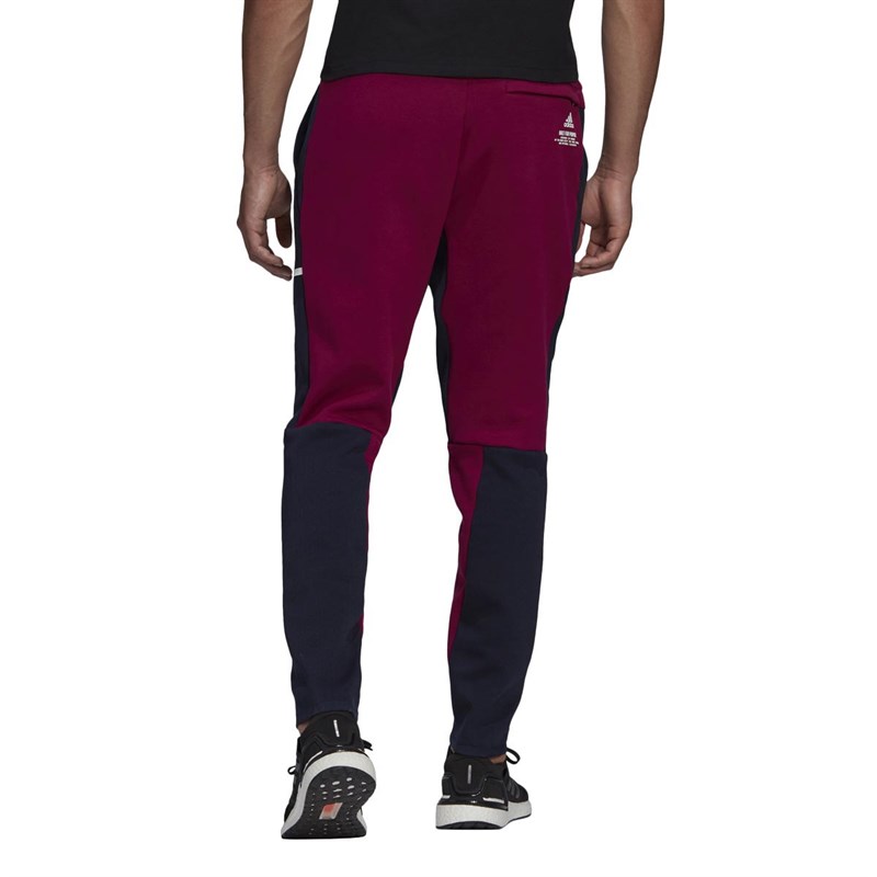 adidas Mens Z.N.E. Tracksuit Bottoms Legend Ink/Power Berry