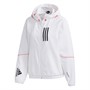 adidas Damen W.N.D. Windbreaker Jacke Weiß