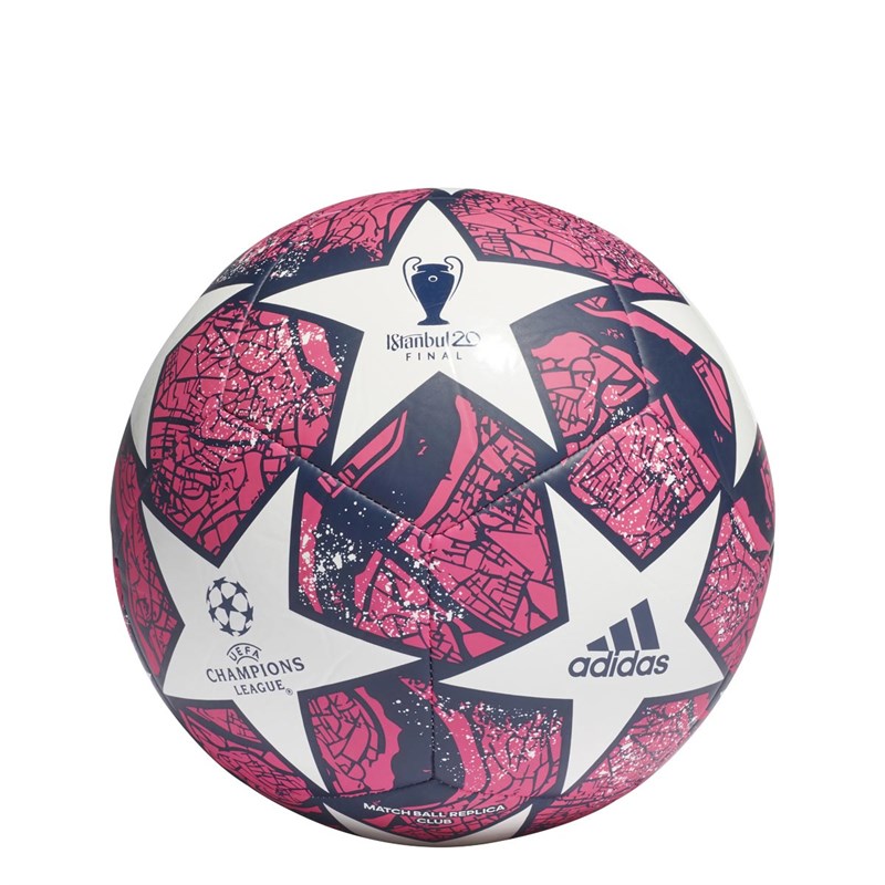 adidas Mens UCL Finale Istanbul Training Football White/Pantsone/Dark Blue