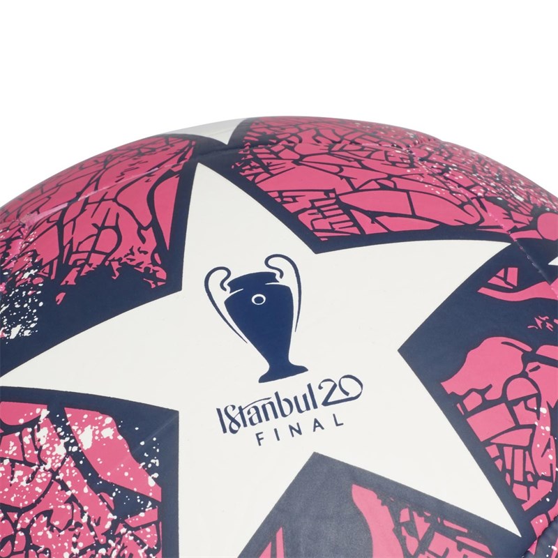 adidas Mens UCL Finale Istanbul Training Football White/Pantsone/Dark Blue