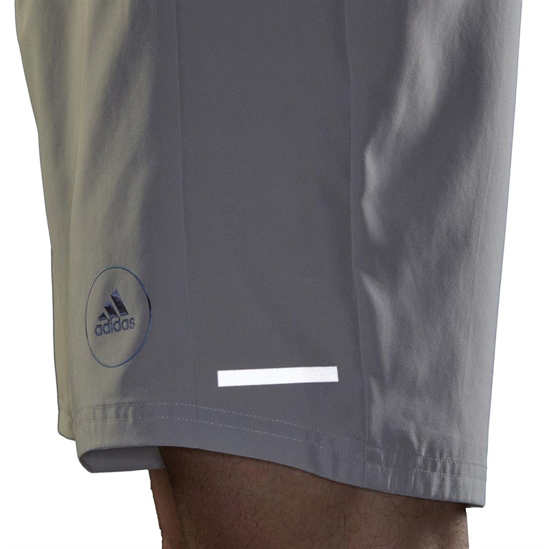 adidas Heren Own The Run Short Grijs