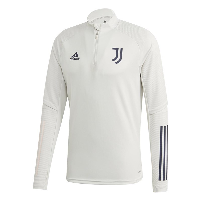 adidas Mens JFC Juventus Training Top Orbit Grey/Legend Ink