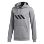 adidas Heren Sport Basketball Hoodie Grijs