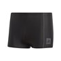adidas Herren Infinitex Solid Swim Badeshorts Schwarz