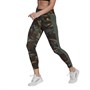 adidas Damen Aeroready Designed 2 Move Camouflage High-Rise 7/8 Leggins Grün