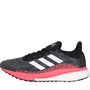 adidas Womens Solarglide 3 ST Running Shoes Grey Five/Crystal White/Signal Pink