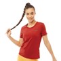 adidas Womens Designed 2 Move Solid T-Shirt Active Maroon/Black