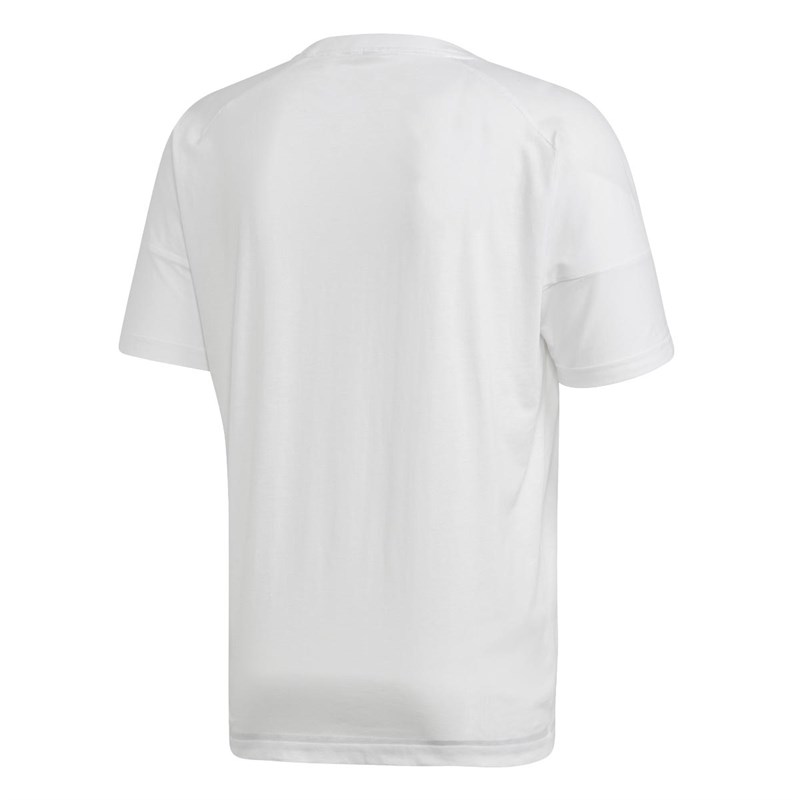 Buy adidas Mens Z.N.E. 3-Stripes T-Shirt White