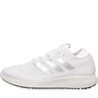 adidas Womens Edge Flex Running Shoes Footwear White/Silver Metallic/Crystal White