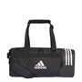 adidas Herren Convertible 3-Stripes Small Duffel Große Tasche Schwarz