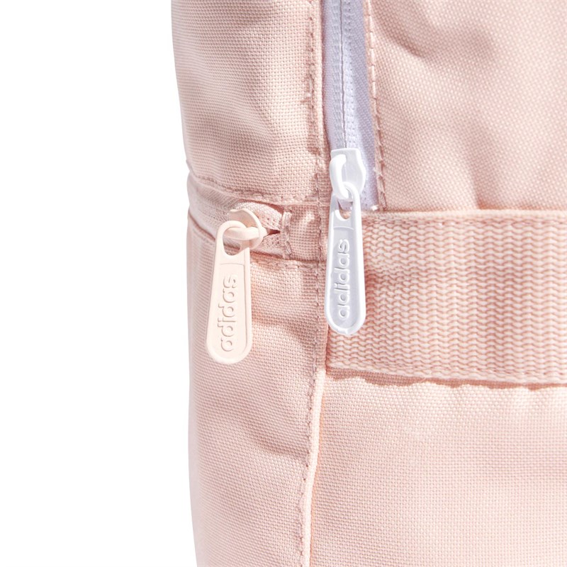 adidas Womens Classic Daily Backpack Glow Pink/White