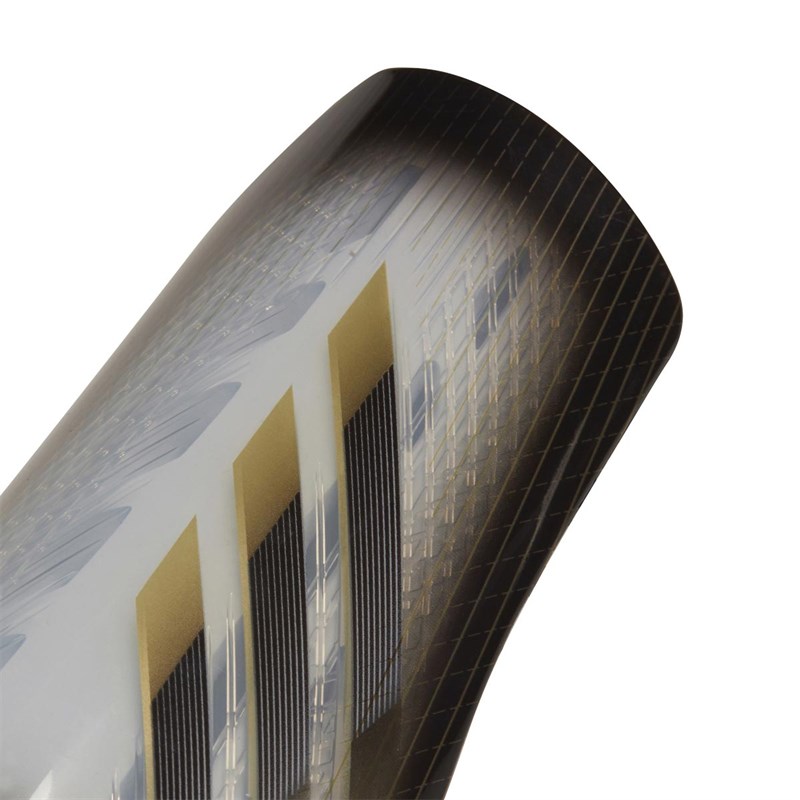 adidas X 20 League Shin Guards Grey One/Black/Gold Metallic