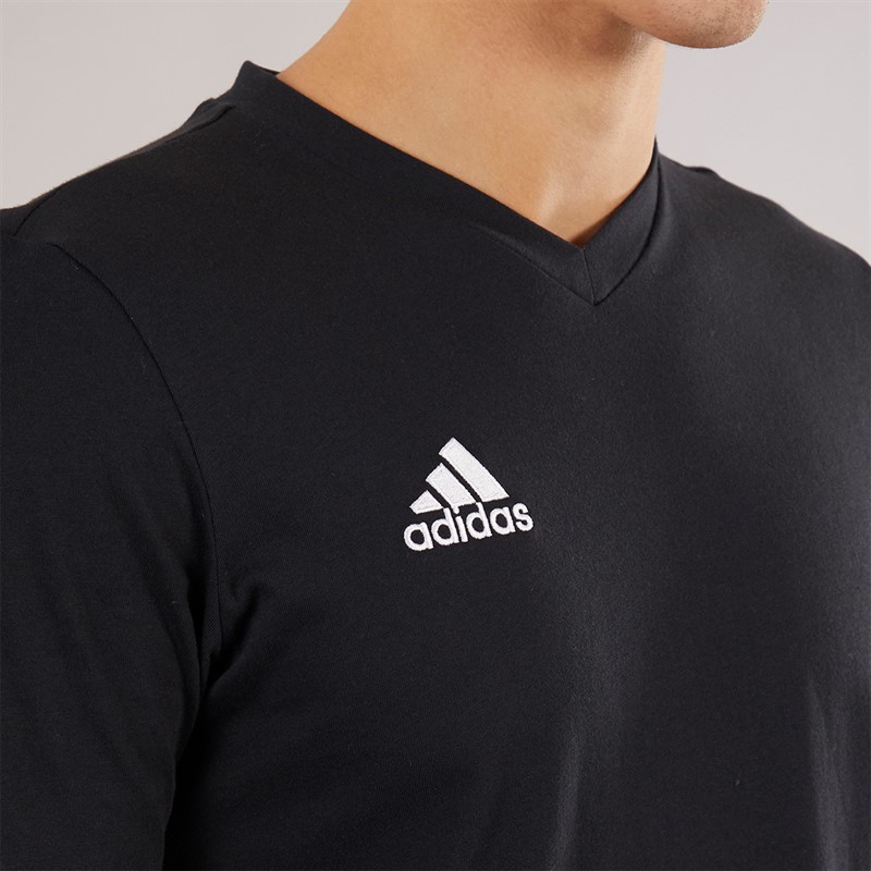 adidas Mens Entrada 22 T-Shirt Black