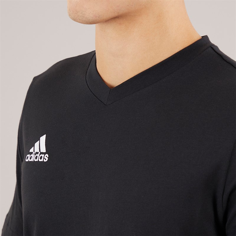 adidas Mens Entrada 22 T-Shirt Black